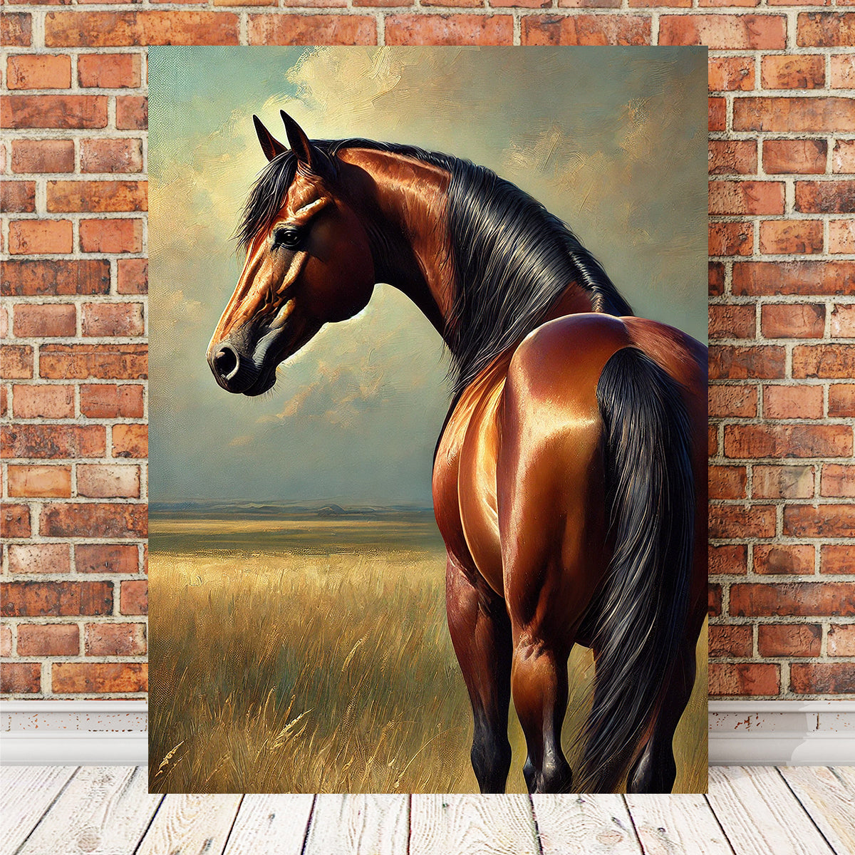 Quarter Horse Painting Wall Art
