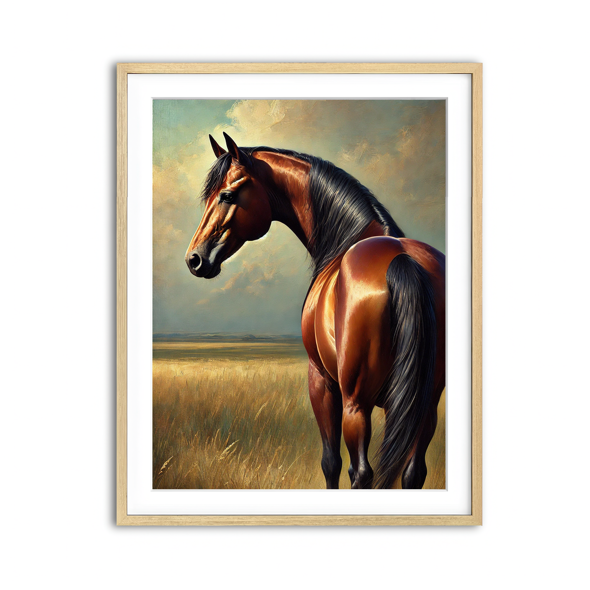 Framed Print 3x4 Natural