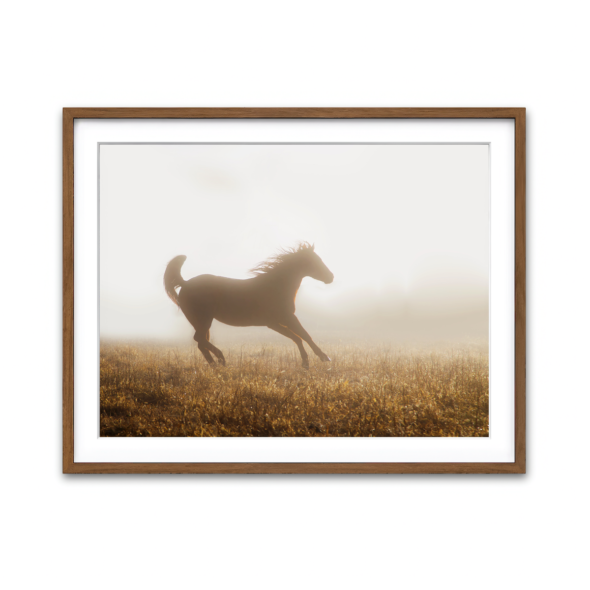 Framed Print 4x3 Walnut