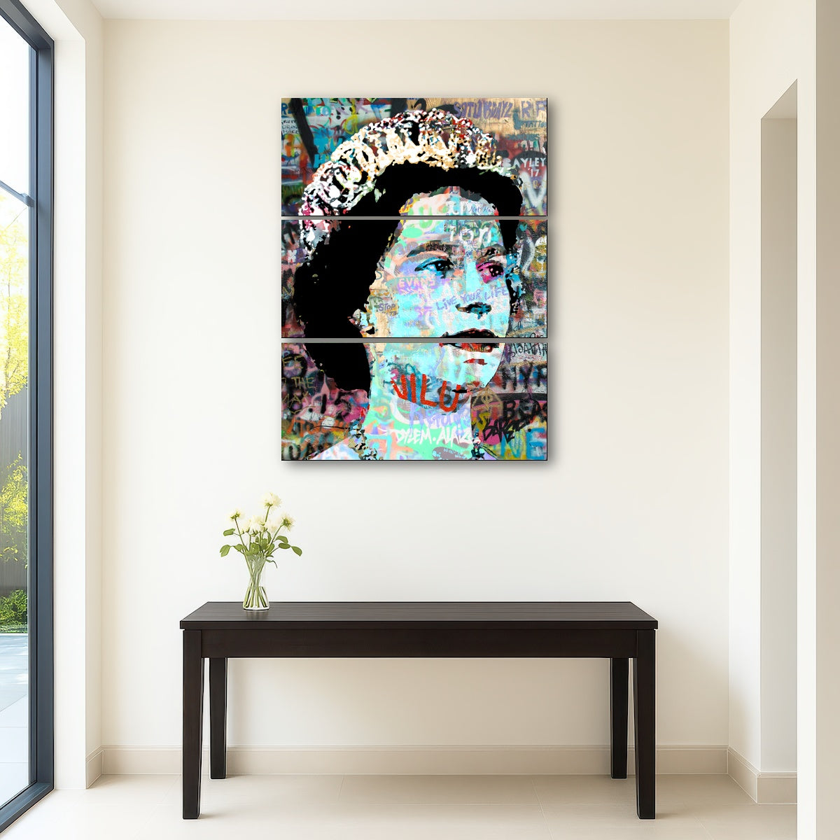 AUTO-MOCKUP ROOM | Queen Heavy Graffiti