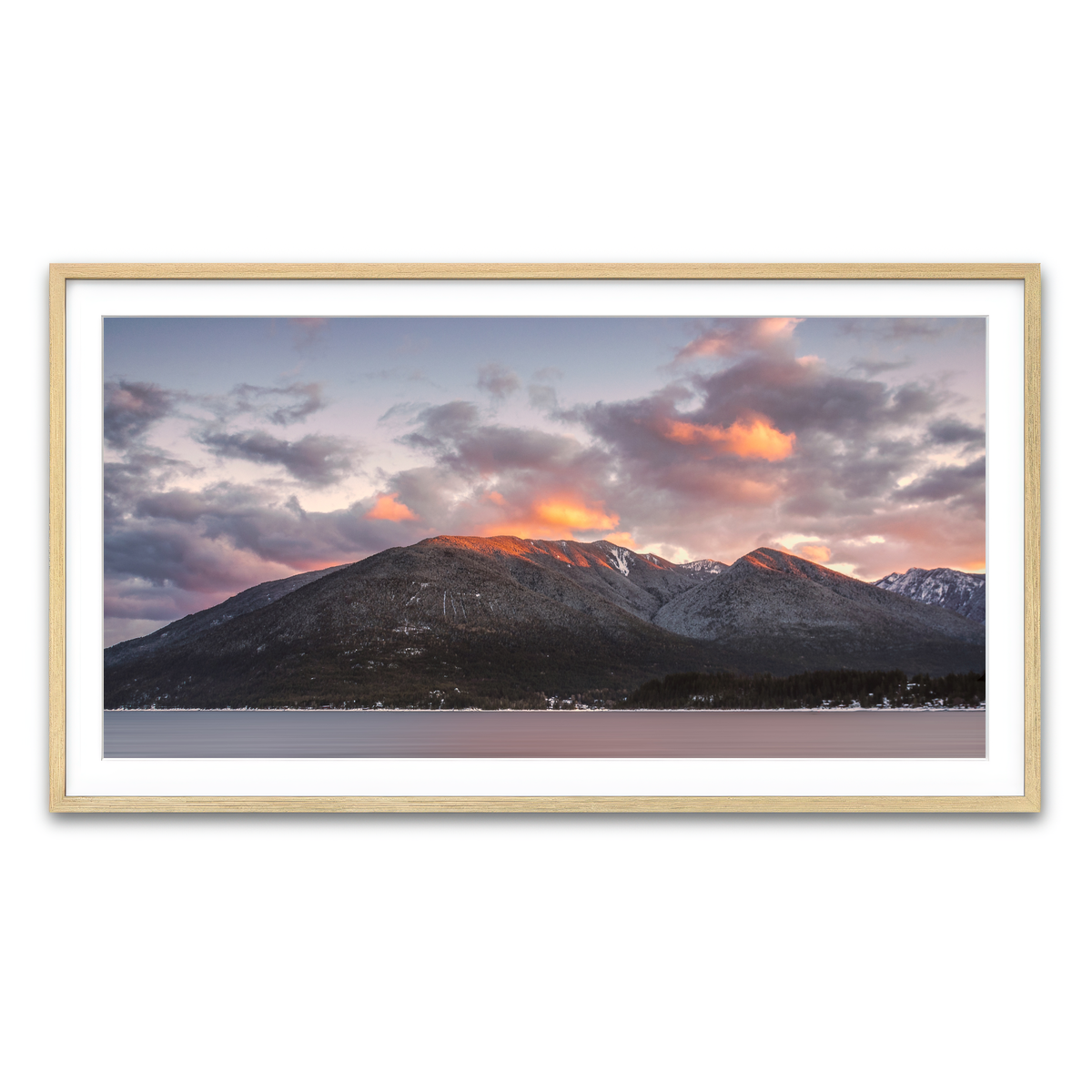 Framed Print 2x1 Natural