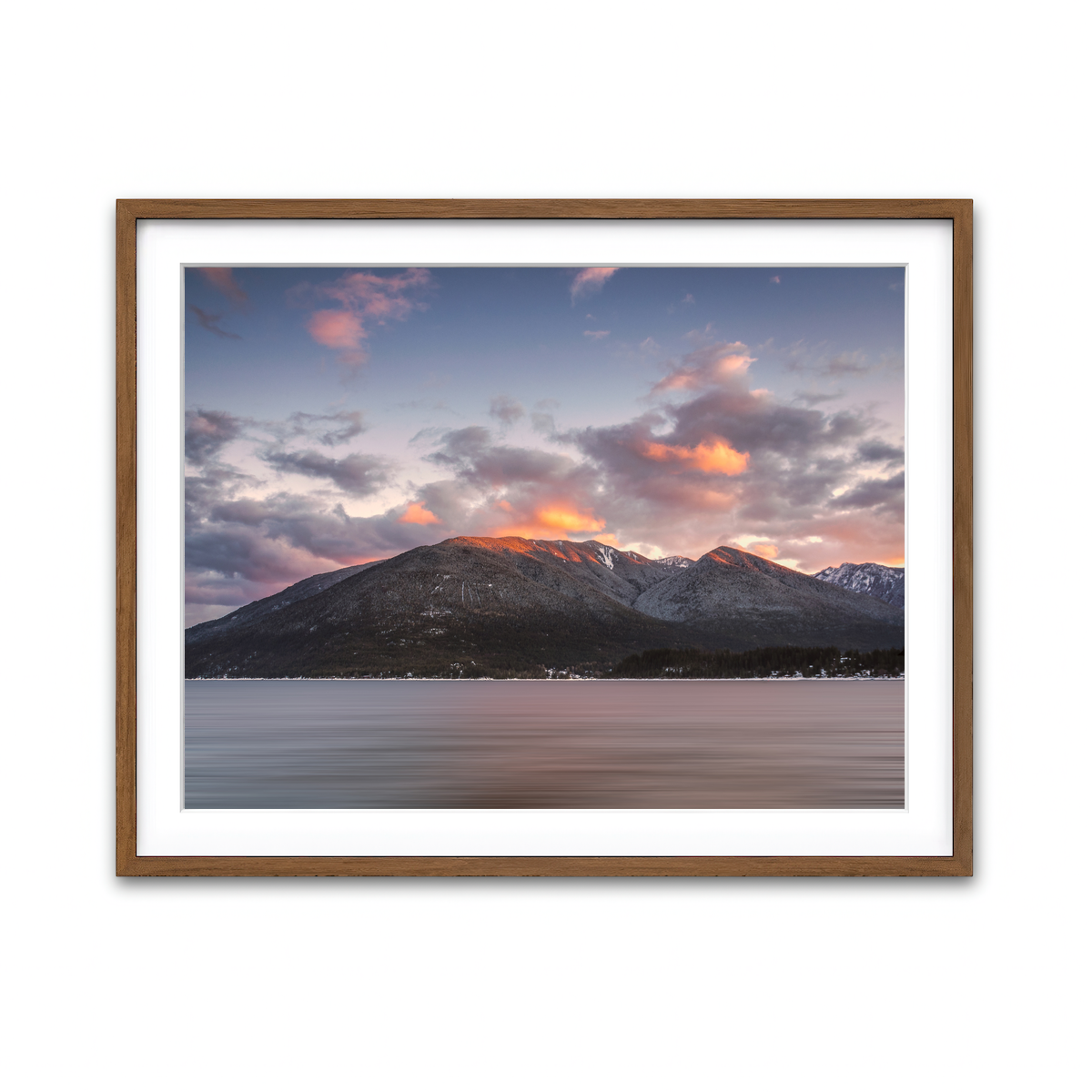 Framed Print 4x3 Walnut