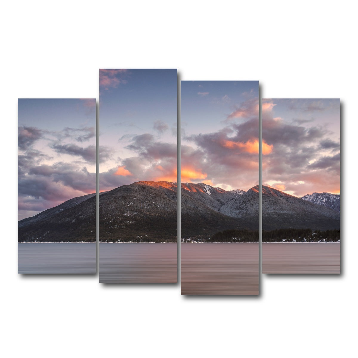 AUTO-MOCKUP WHITE | Queens Bay | 4 Piece | Gallery Wrap Canvas | group=4_normal