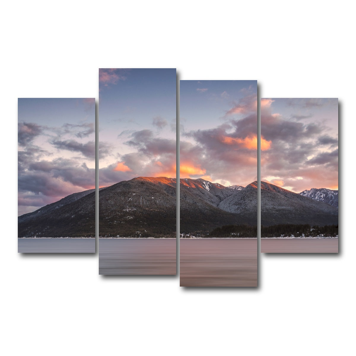 AUTO-MOCKUP WHITE | Queens Bay | 4 Piece | Gallery Wrap Canvas | group=4_short