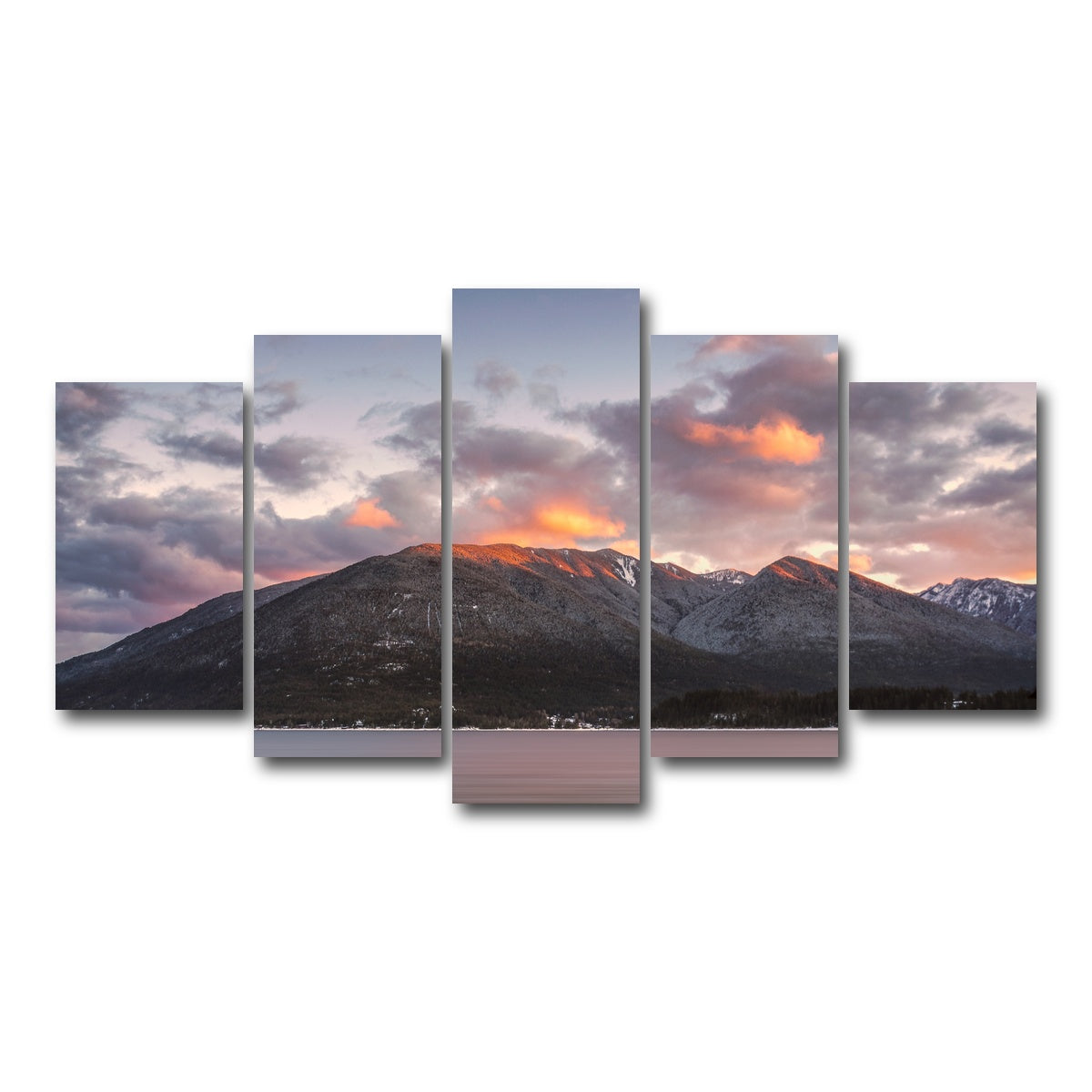 AUTO-MOCKUP WHITE | Queens Bay | 5 Piece | Gallery Wrap Canvas | group=5_normal