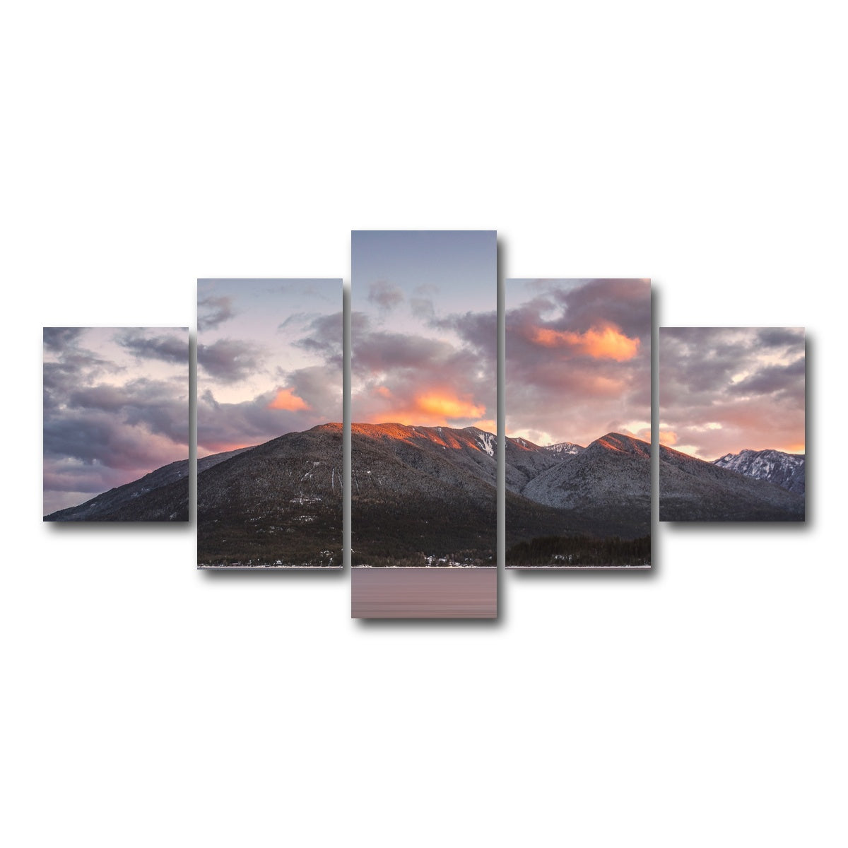 AUTO-MOCKUP WHITE | Queens Bay | 5 Piece | Gallery Wrap Canvas | group=5_short