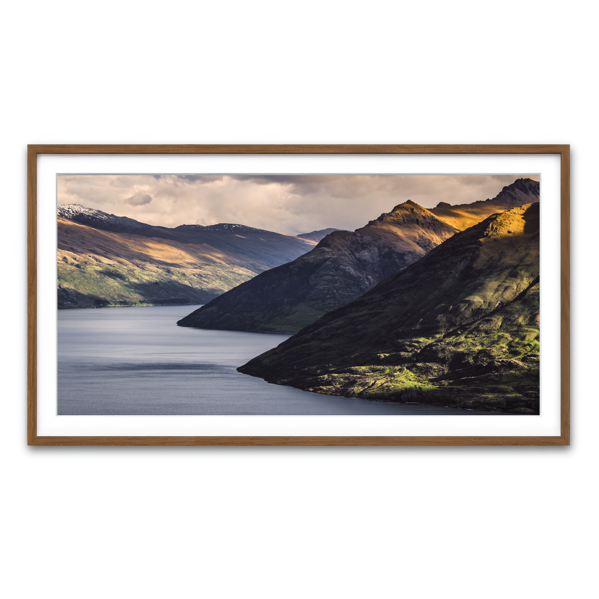 Framed Print 2x1 Walnut
