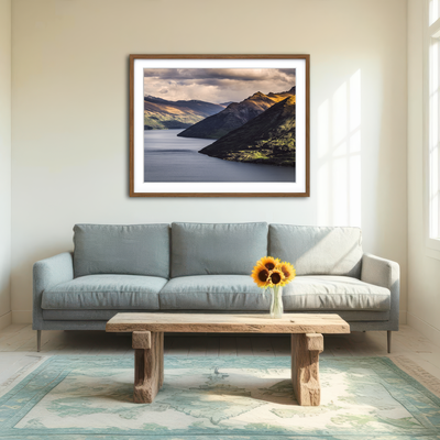 AUTO-MOCKUP ROOM | Queenstown Peaks Wall Art