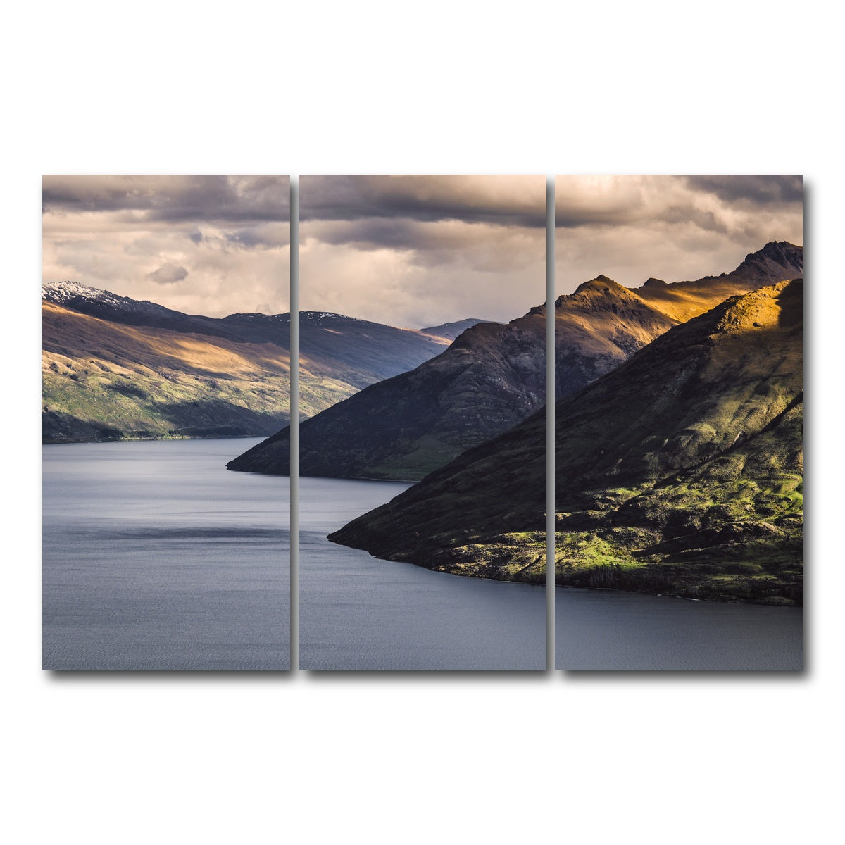 AUTO-MOCKUP WHITE | Queenstown Peaks | 3 Piece | Gallery Wrap Canvas | group=12x24