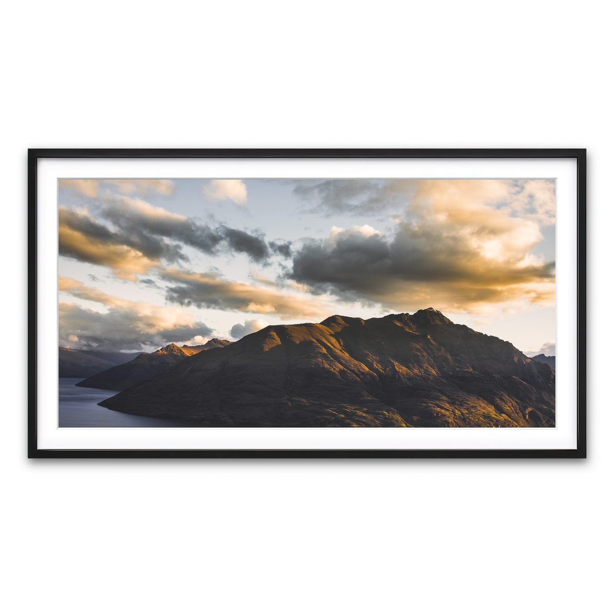Framed Print 2x1 Black