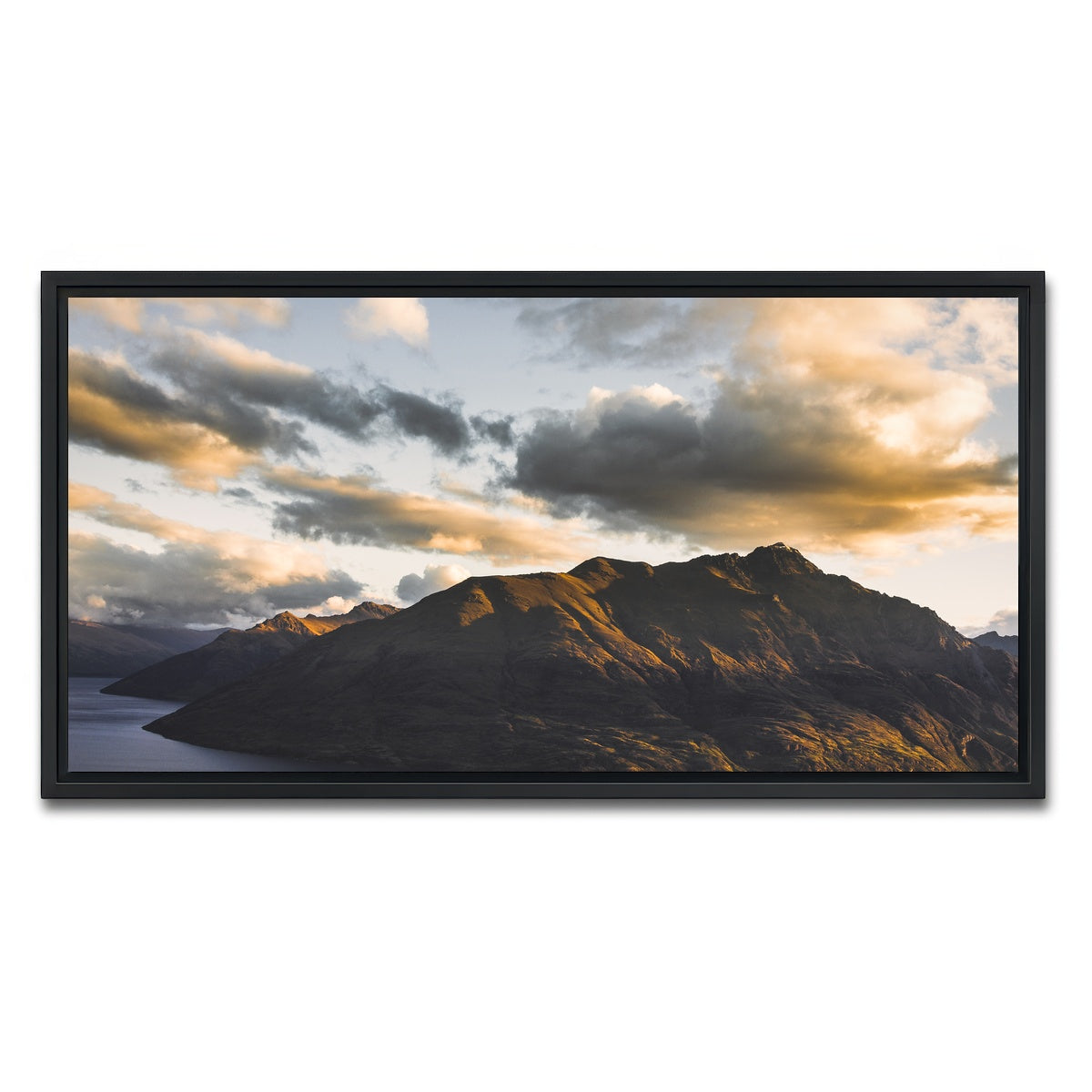 AUTO-MOCKUP WHITE | Queenstown Sky | 1 Piece | Black Framed Canvas | group=2x1