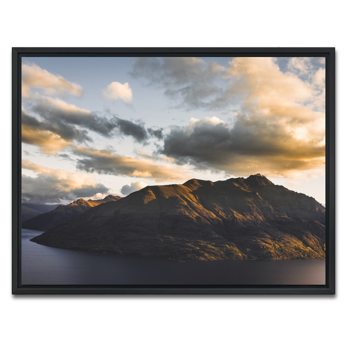 AUTO-MOCKUP WHITE | Queenstown Sky | 1 Piece | Black Framed Canvas | group=4x3