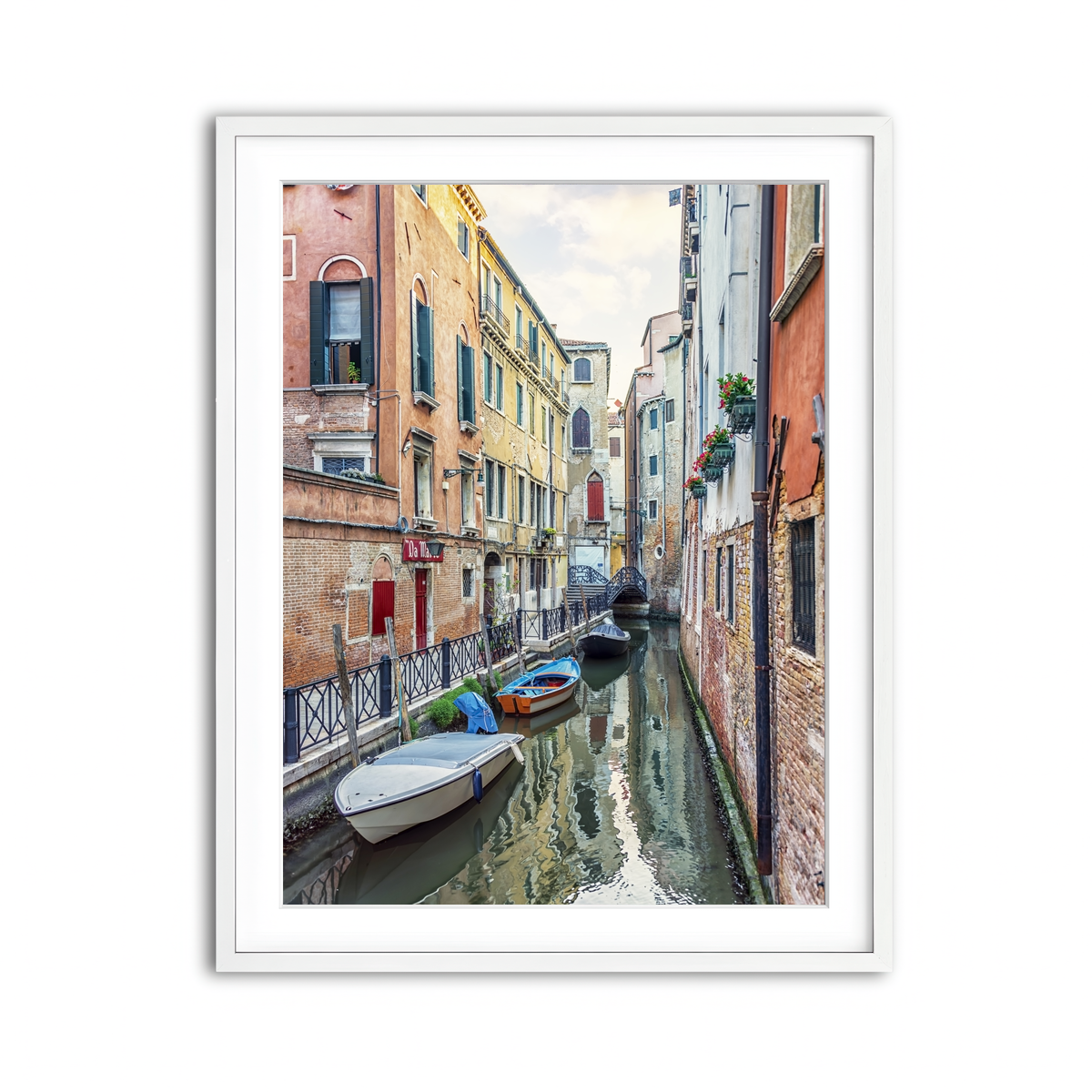 Framed Print 3x4 White