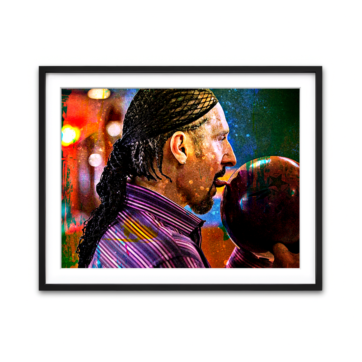 Framed Print 4x3 Black