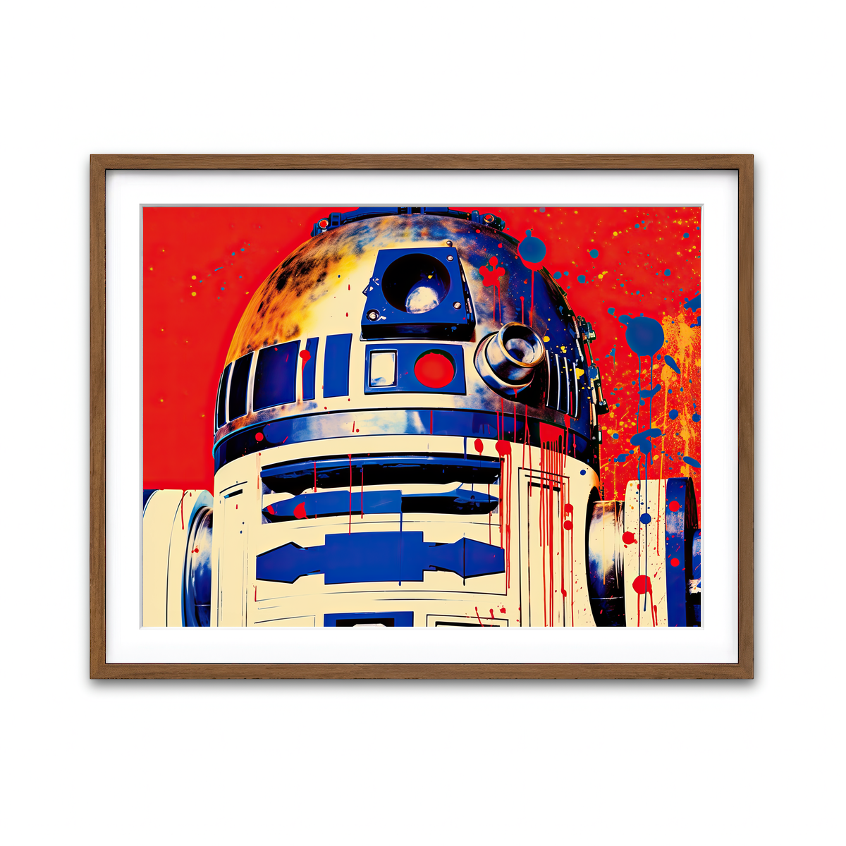 Framed Print 4x3 Walnut