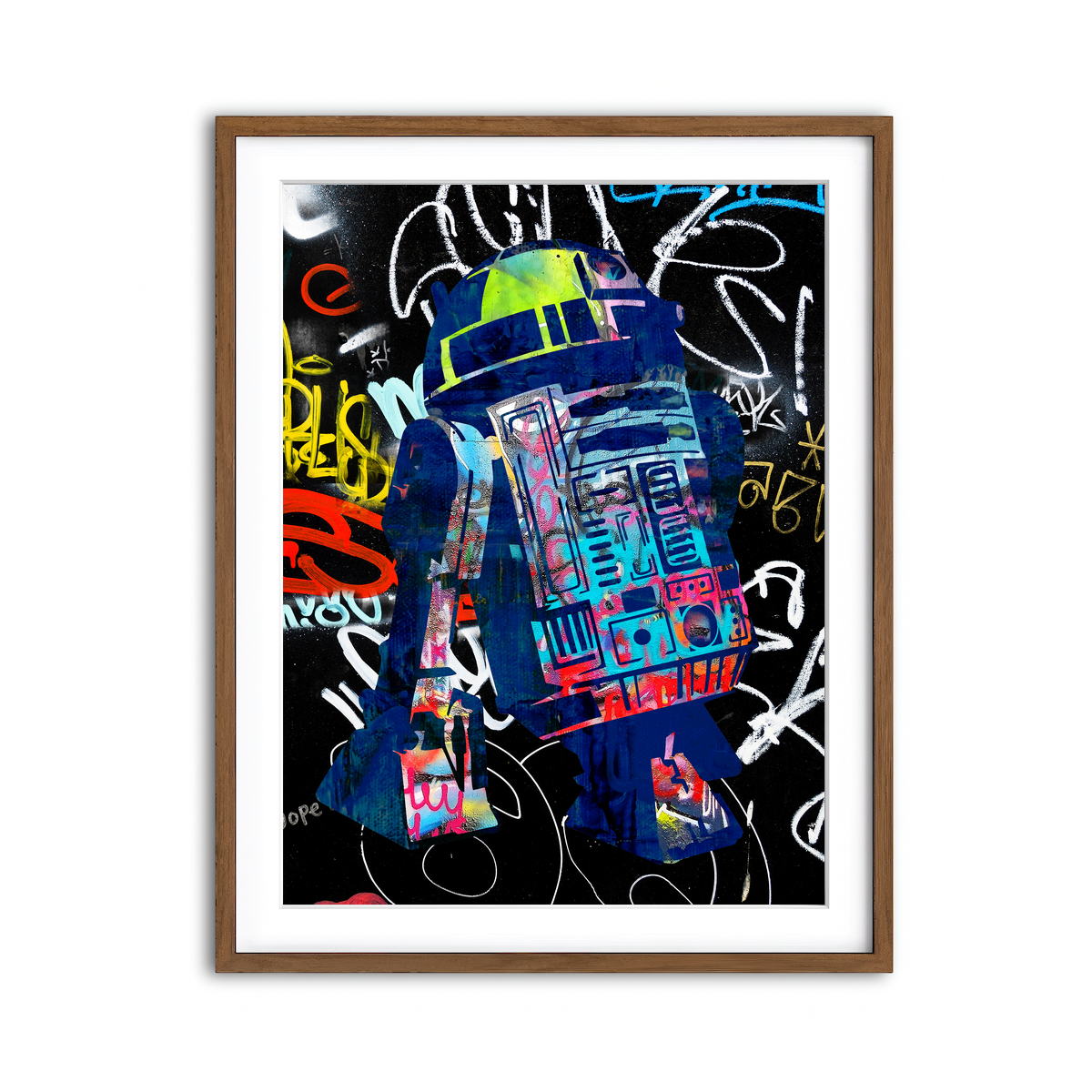 Framed Print 3x4 Walnut