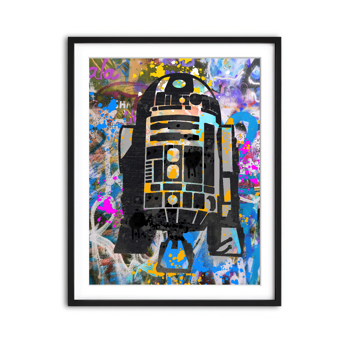 Framed Print 3x4 Black