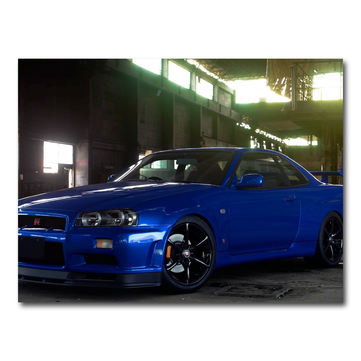 AUTO-MOCKUP WHITE | R34 Warehouse | 1 Piece | Gallery Wrap Canvas | group=4x3