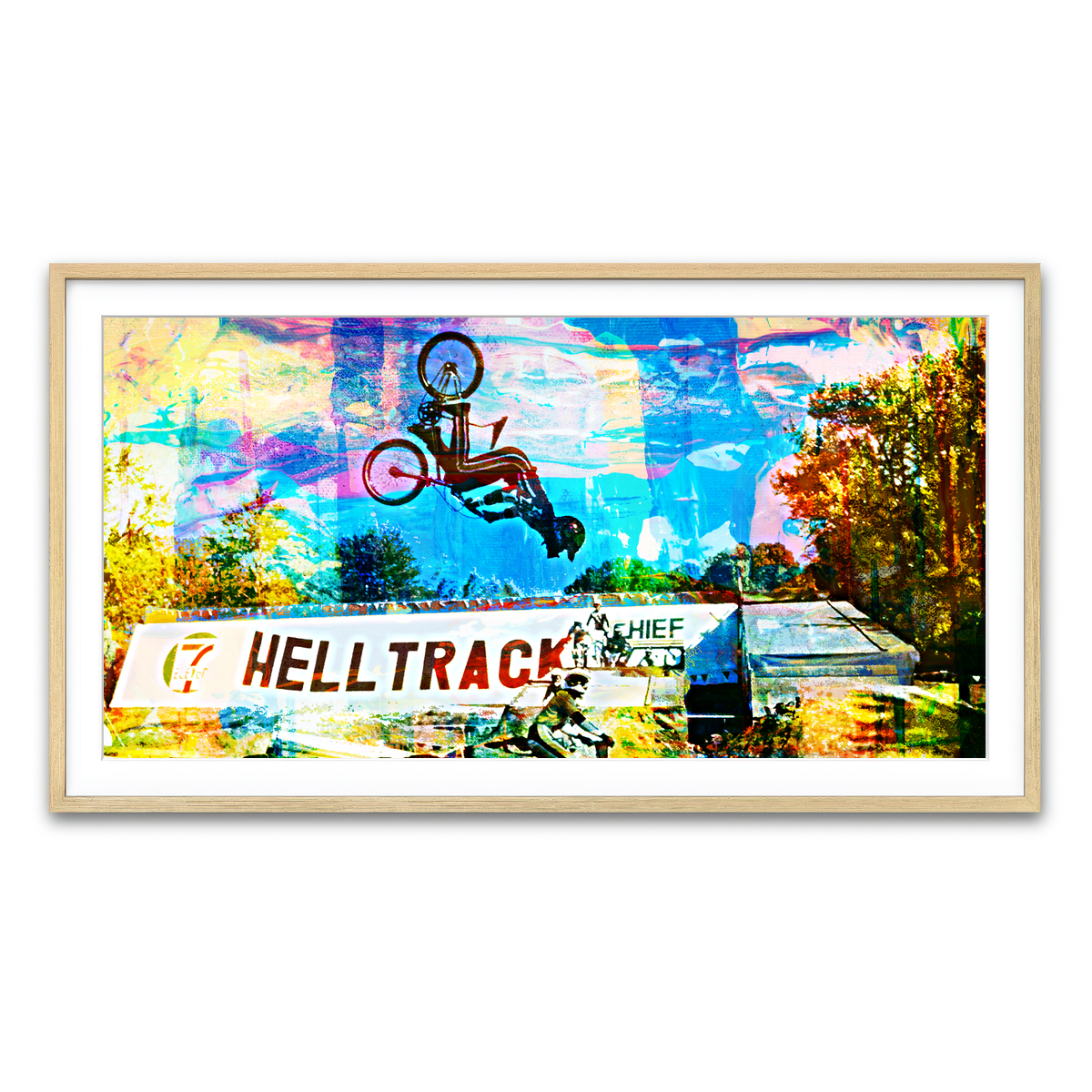 Framed Print 2x1 Natural