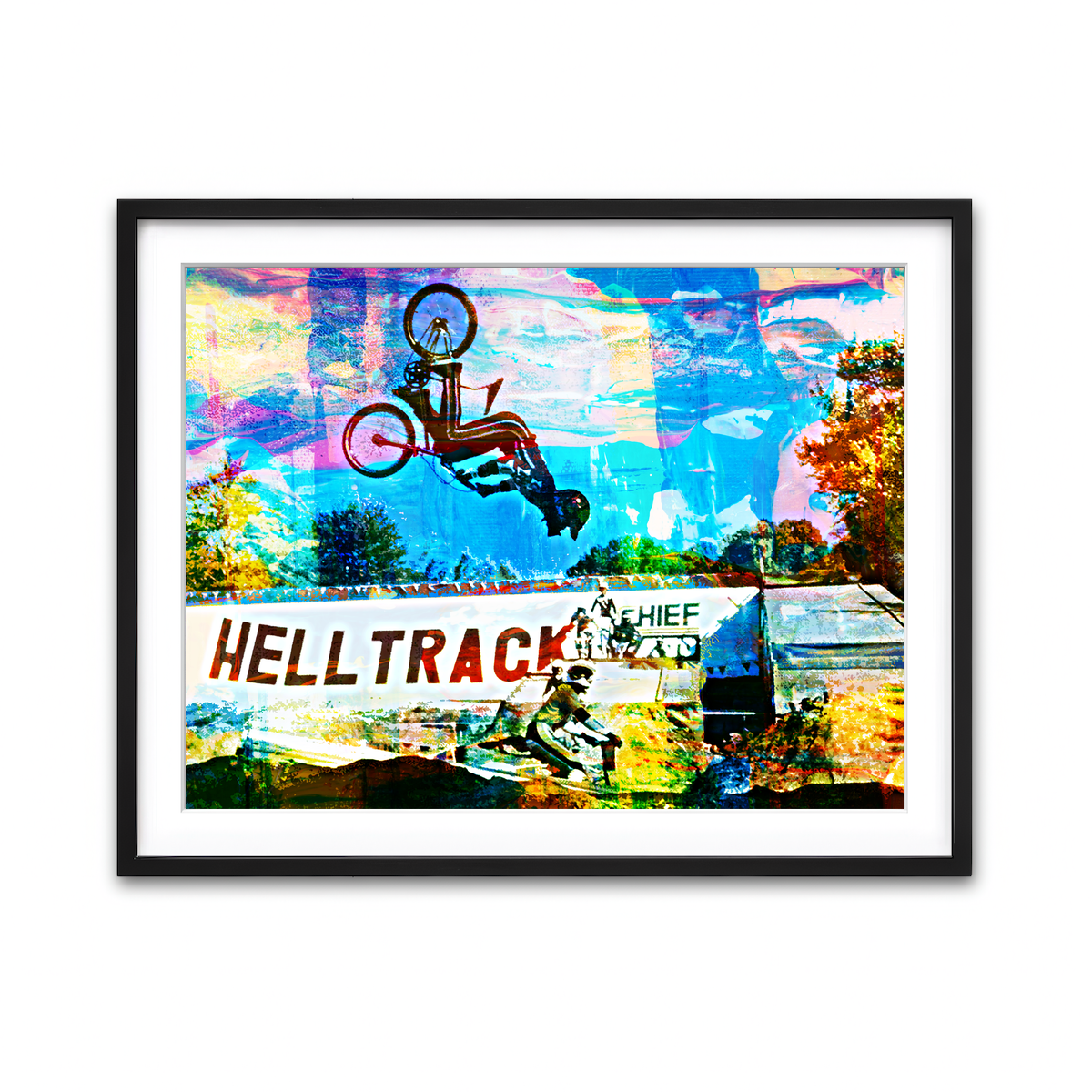 Framed Print 4x3 Black