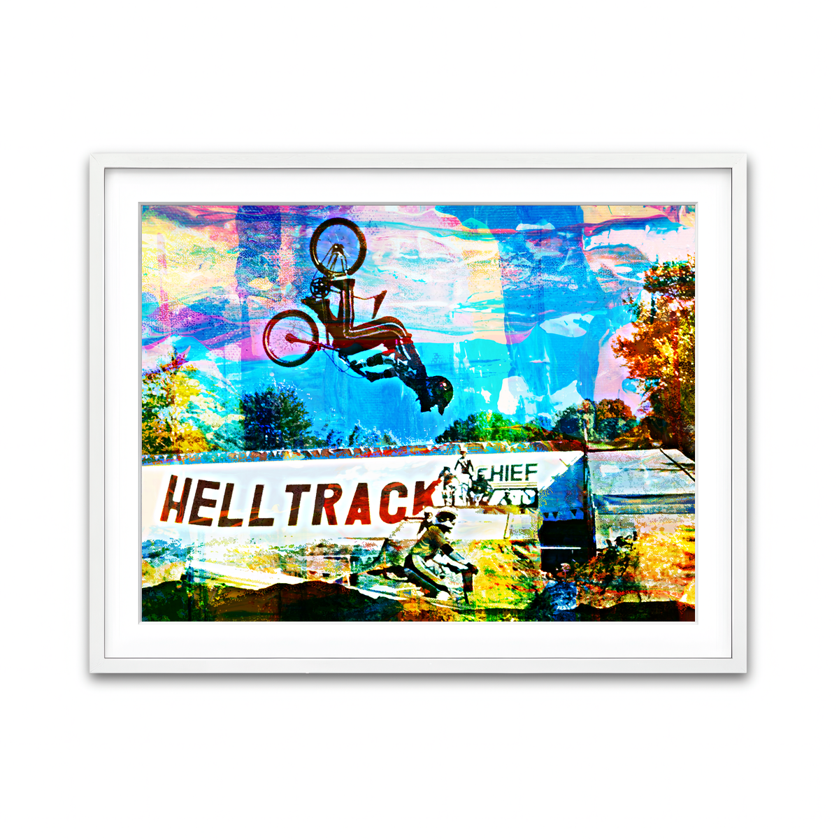 Framed Print 4x3 White