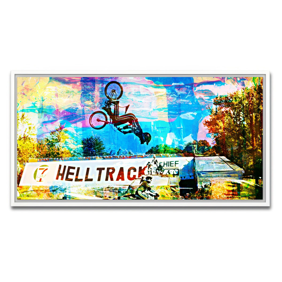 AUTO-MOCKUP WHITE | RAD Flip | 1 Piece | White Framed Canvas | group=2x1