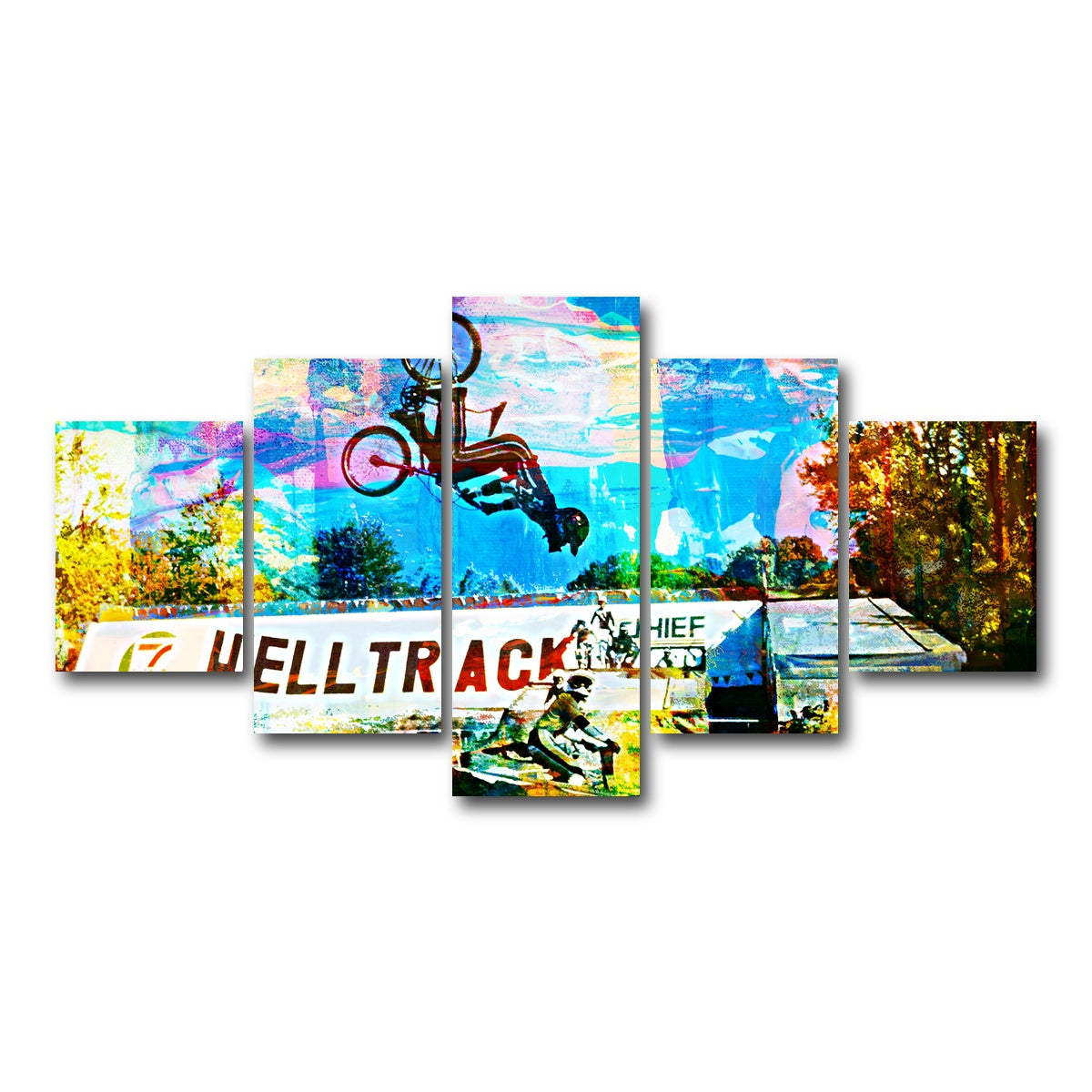 AUTO-MOCKUP WHITE | RAD Flip | 5 Piece | Gallery Wrap Canvas | group=5_short