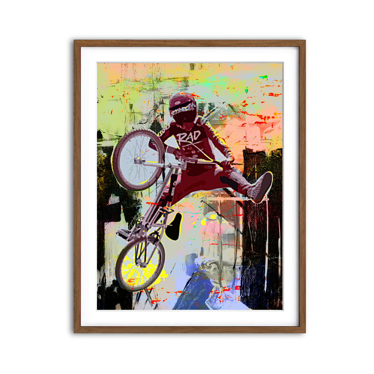 Framed Print 3x4 Walnut