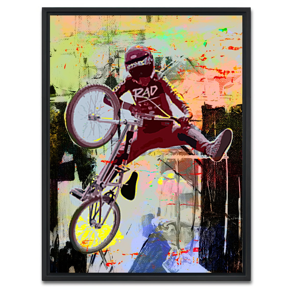 AUTO-MOCKUP WHITE | RAD | 1 Piece | Black Framed Canvas | group=3x4