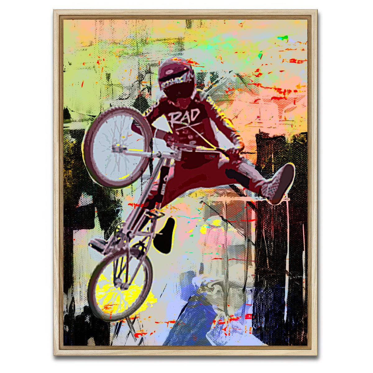 AUTO-MOCKUP WHITE | RAD | 1 Piece | Natural Framed Canvas | group=3x4