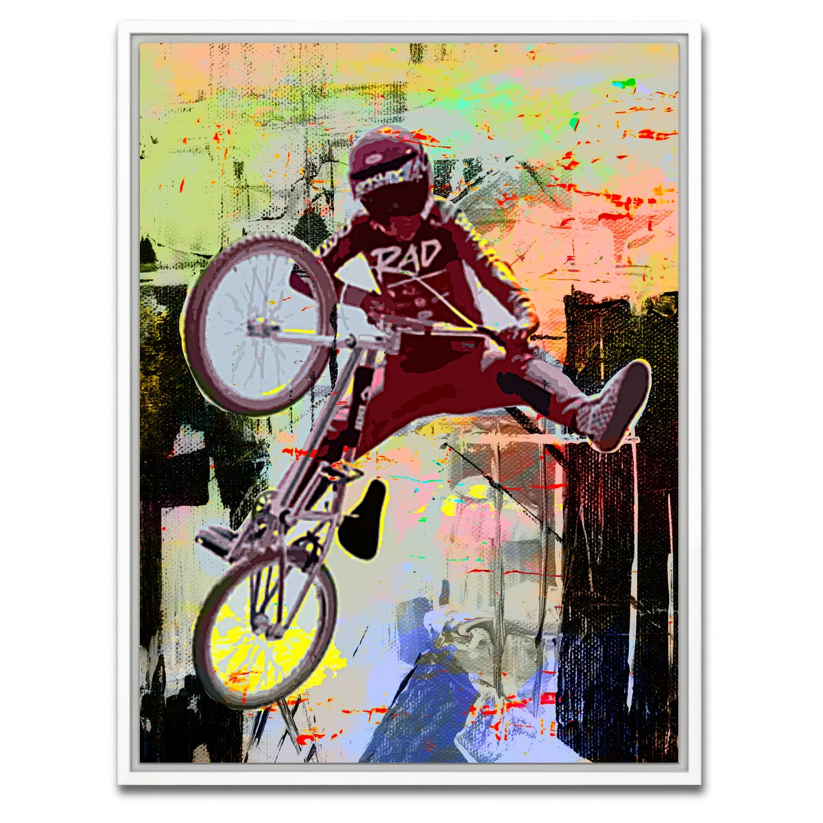 AUTO-MOCKUP WHITE | RAD | 1 Piece | White Framed Canvas | group=3x4