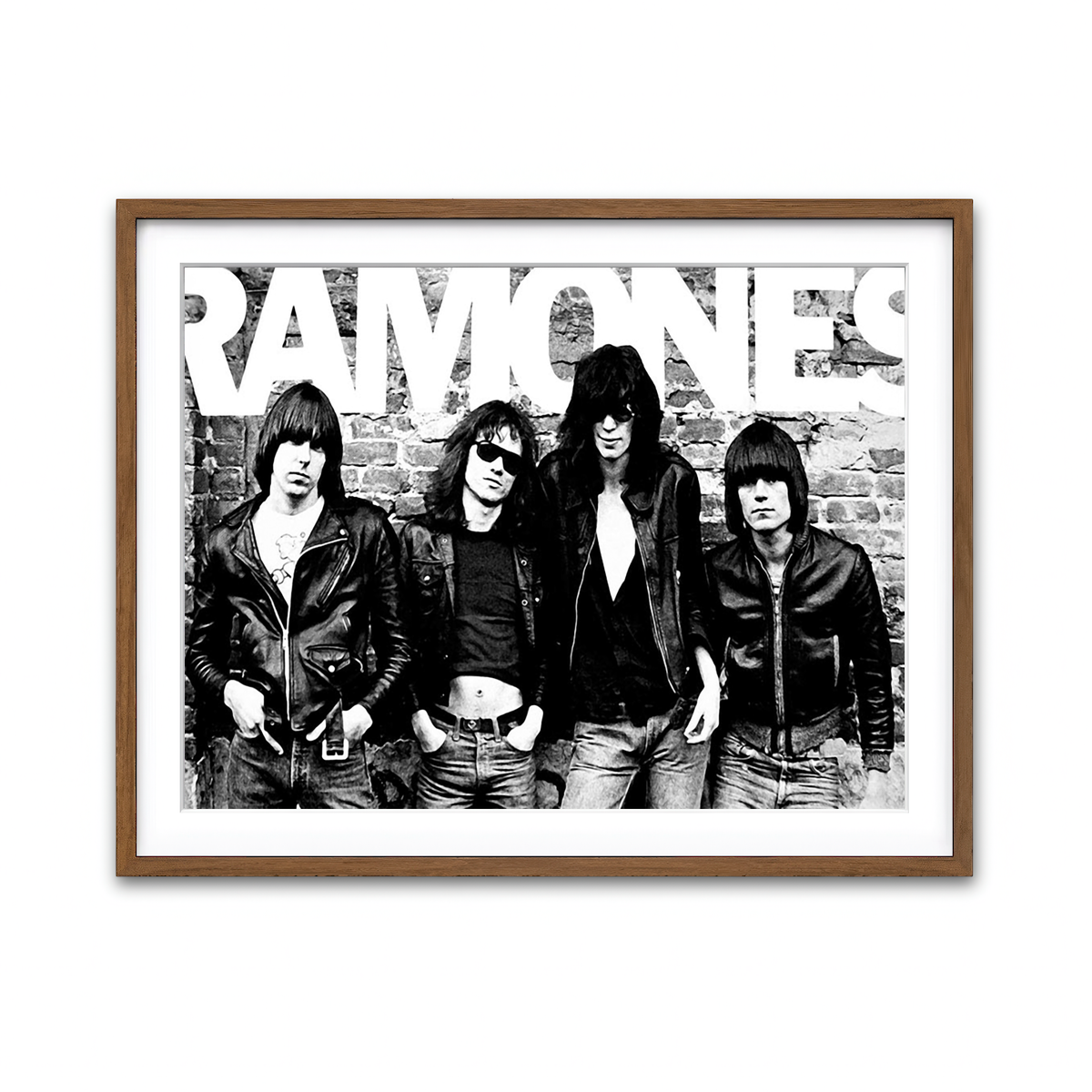 Framed Print 4x3 Walnut