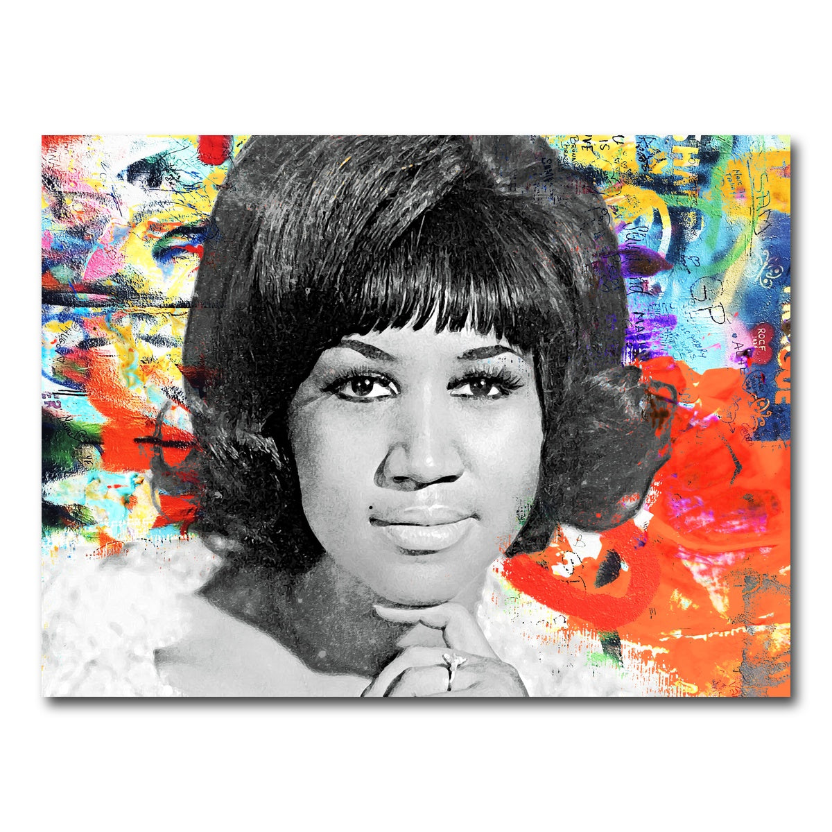 AUTO-MOCKUP WHITE | RESPECT | 1 Piece | Gallery Wrap Canvas | group=4x3