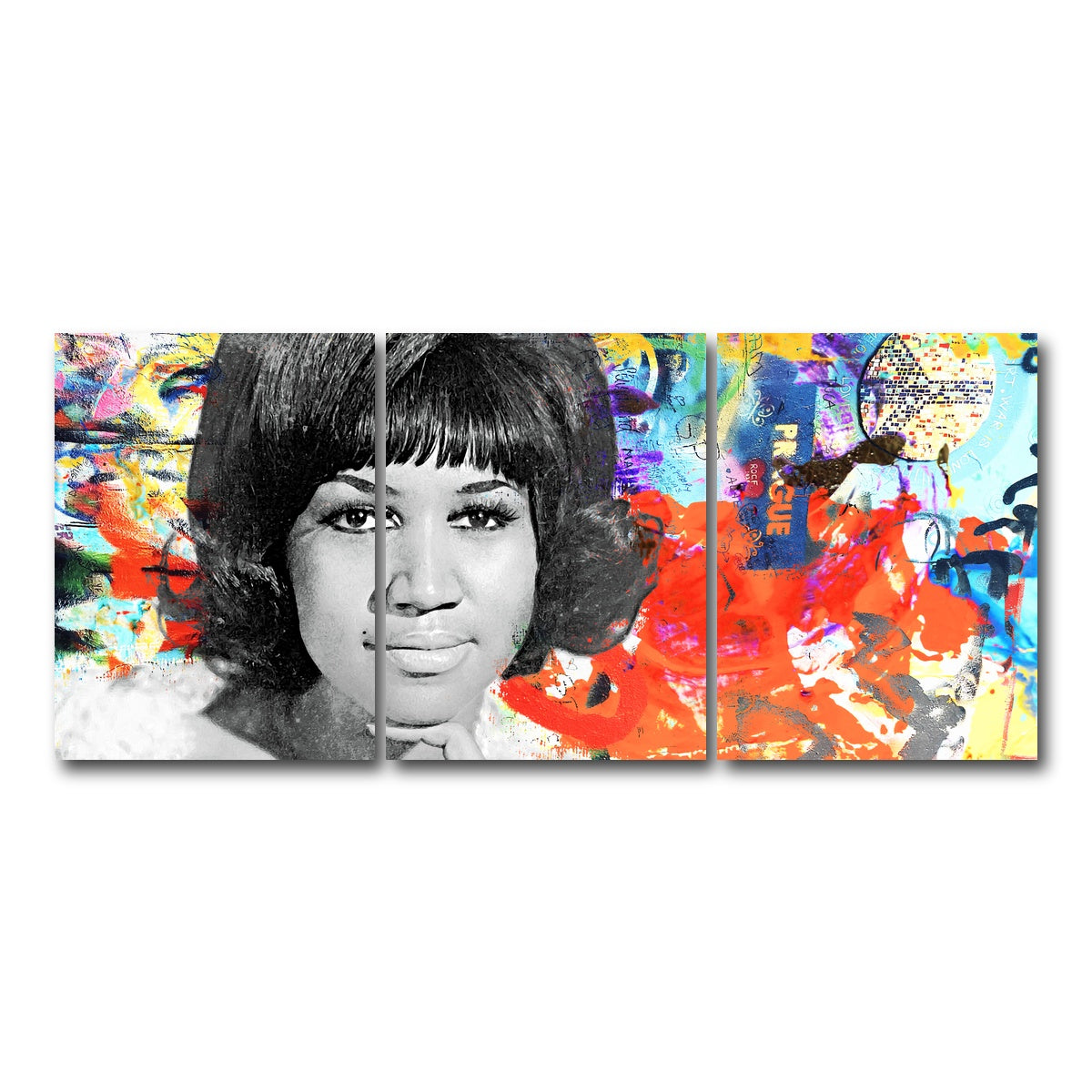 AUTO-MOCKUP WHITE | RESPECT | 3 Piece | Gallery Wrap Canvas | group=18x24