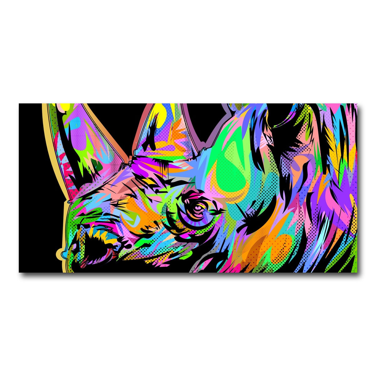 AUTO-MOCKUP WHITE | RHINO | 1 Piece | Gallery Wrap Canvas | group=2x1