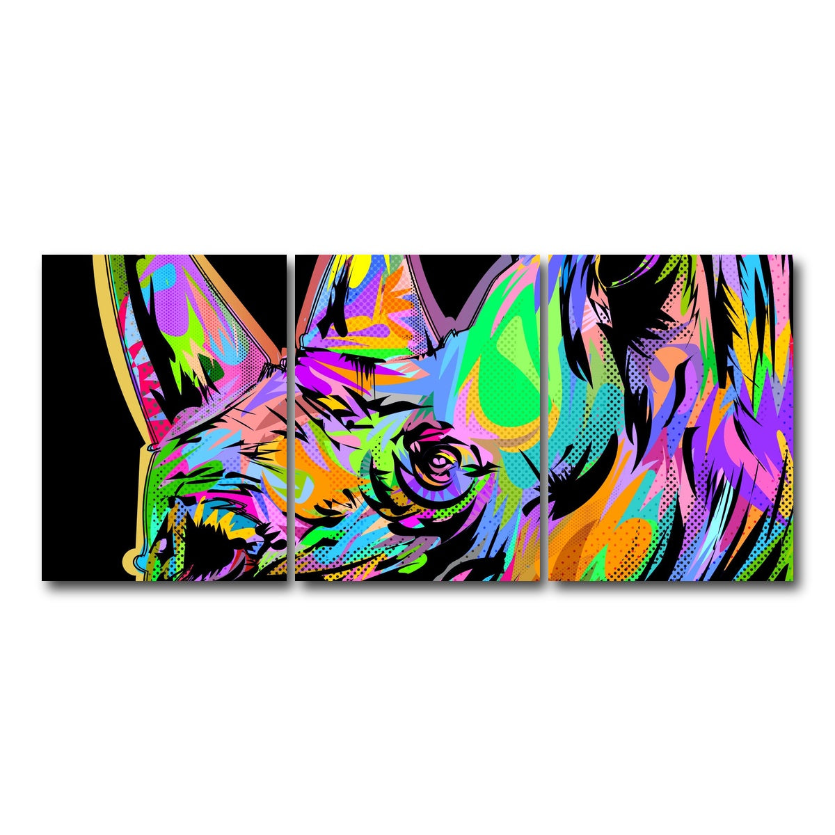 AUTO-MOCKUP WHITE | RHINO | 3 Piece | Gallery Wrap Canvas | group=18x24