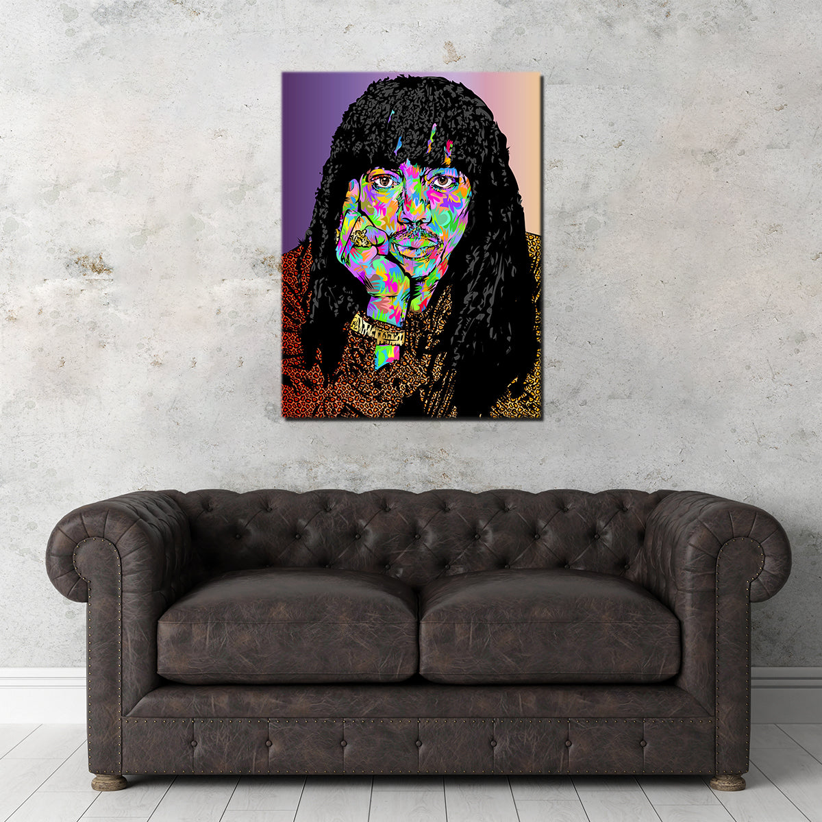 Rick James Bitch Wall Art