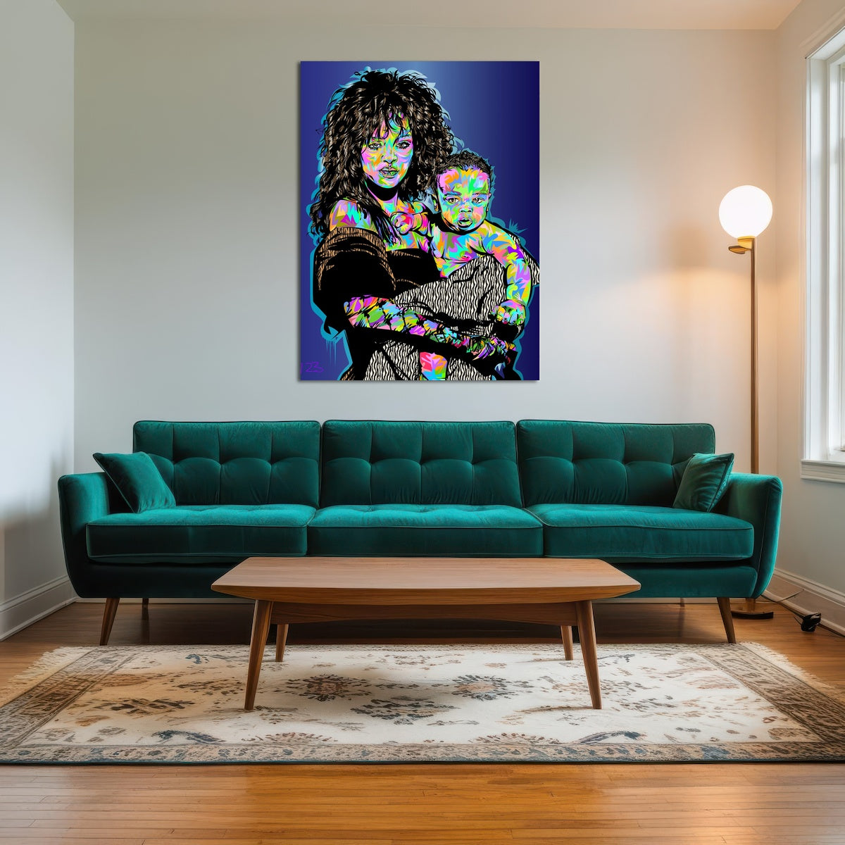 AUTO-MOCKUP ROOM | RIHANNA AND CHILD