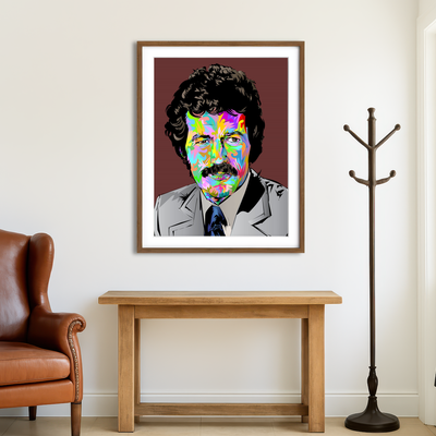 AUTO-MOCKUP ROOM | Rip Alex Trebek Wall Art