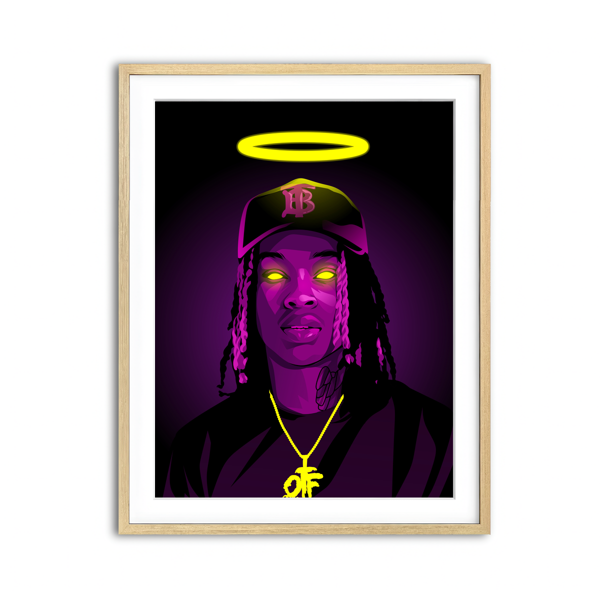 Framed Print 3x4 Natural