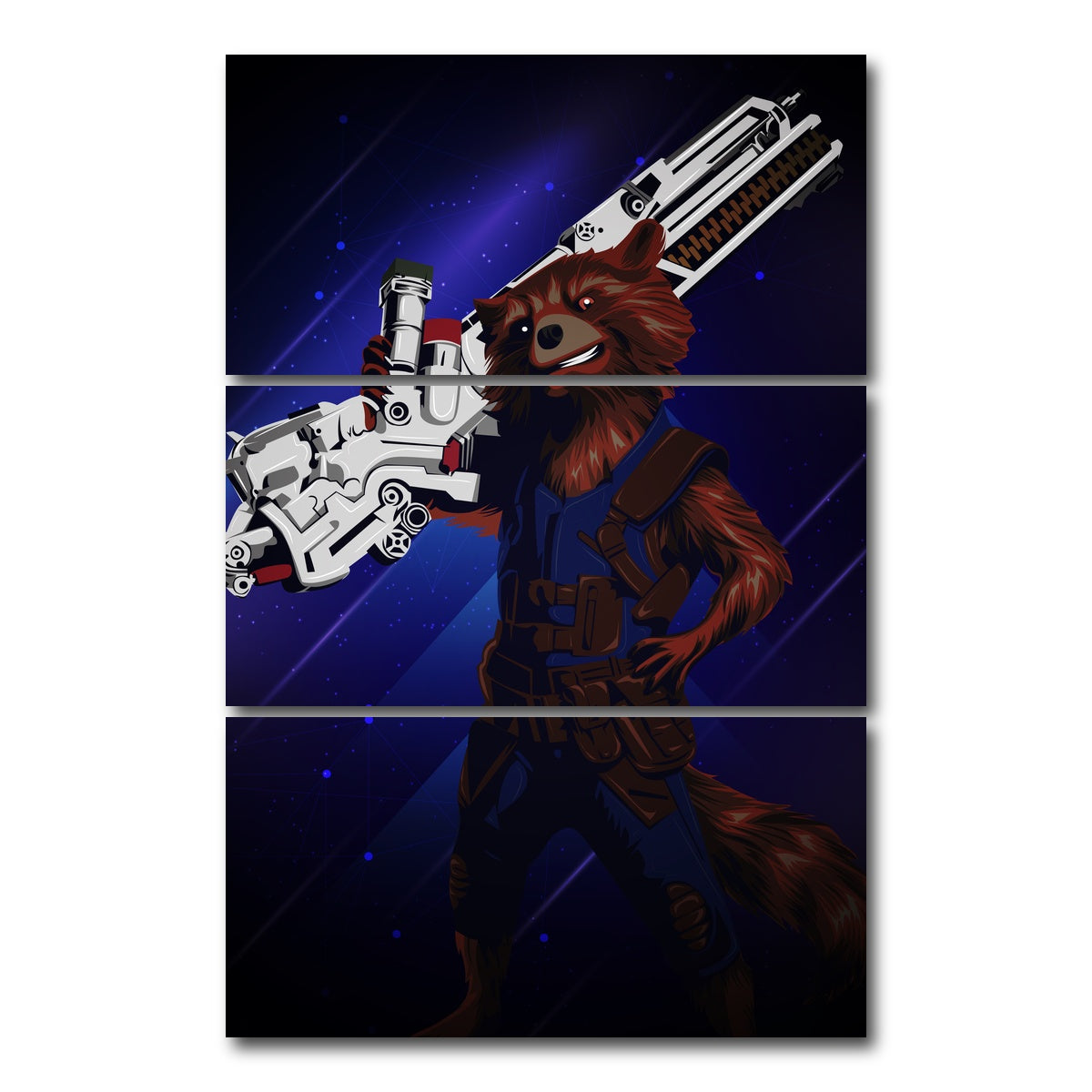 AUTO-MOCKUP WHITE | ROCKET | 3 Piece | Gallery Wrap Canvas | group=12x24_stacked