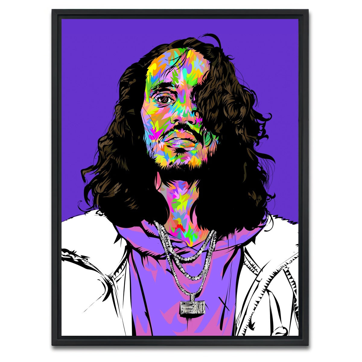 AUTO-MOCKUP WHITE | RUSS | 1 Piece | Black Framed Canvas | group=3x4