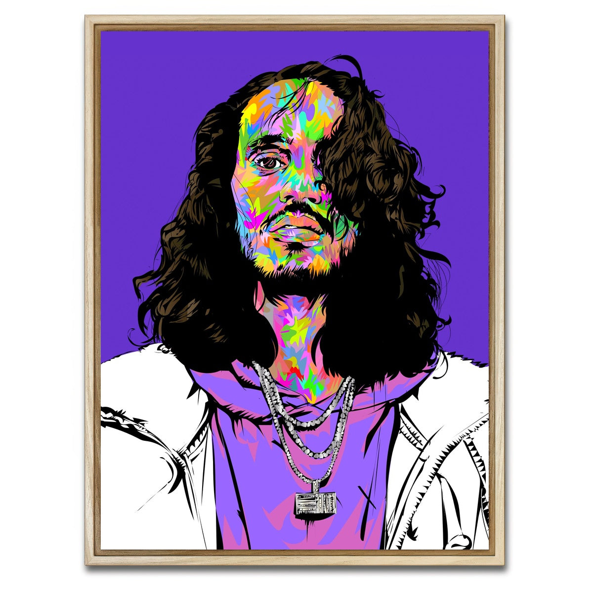 AUTO-MOCKUP WHITE | RUSS | 1 Piece | Natural Framed Canvas | group=3x4