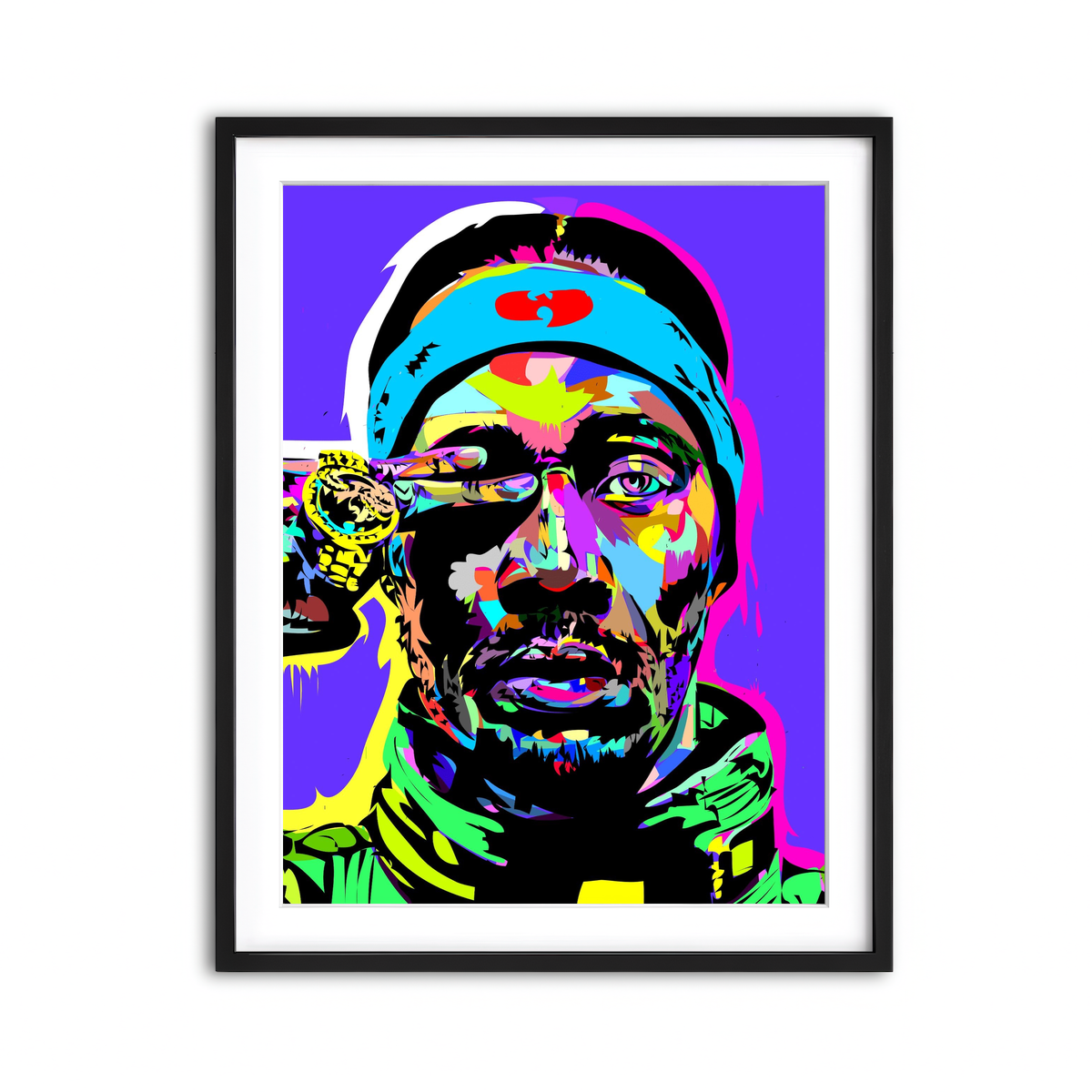 Framed Print 3x4 Black