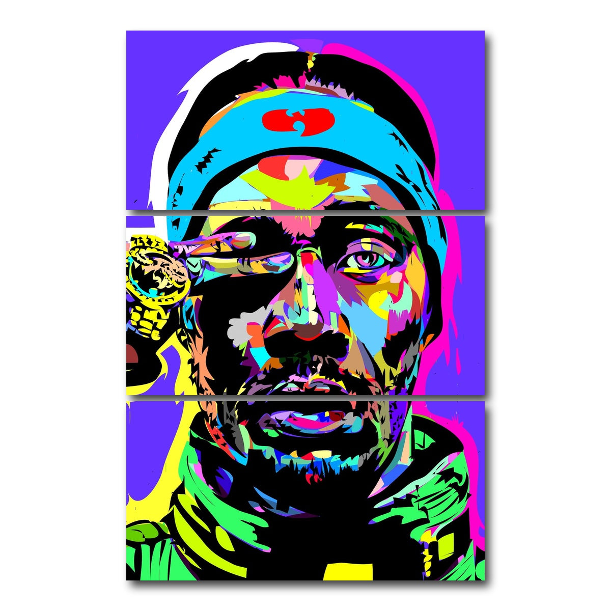 AUTO-MOCKUP WHITE | RZA | 3 Piece | Gallery Wrap Canvas | group=12x24_stacked