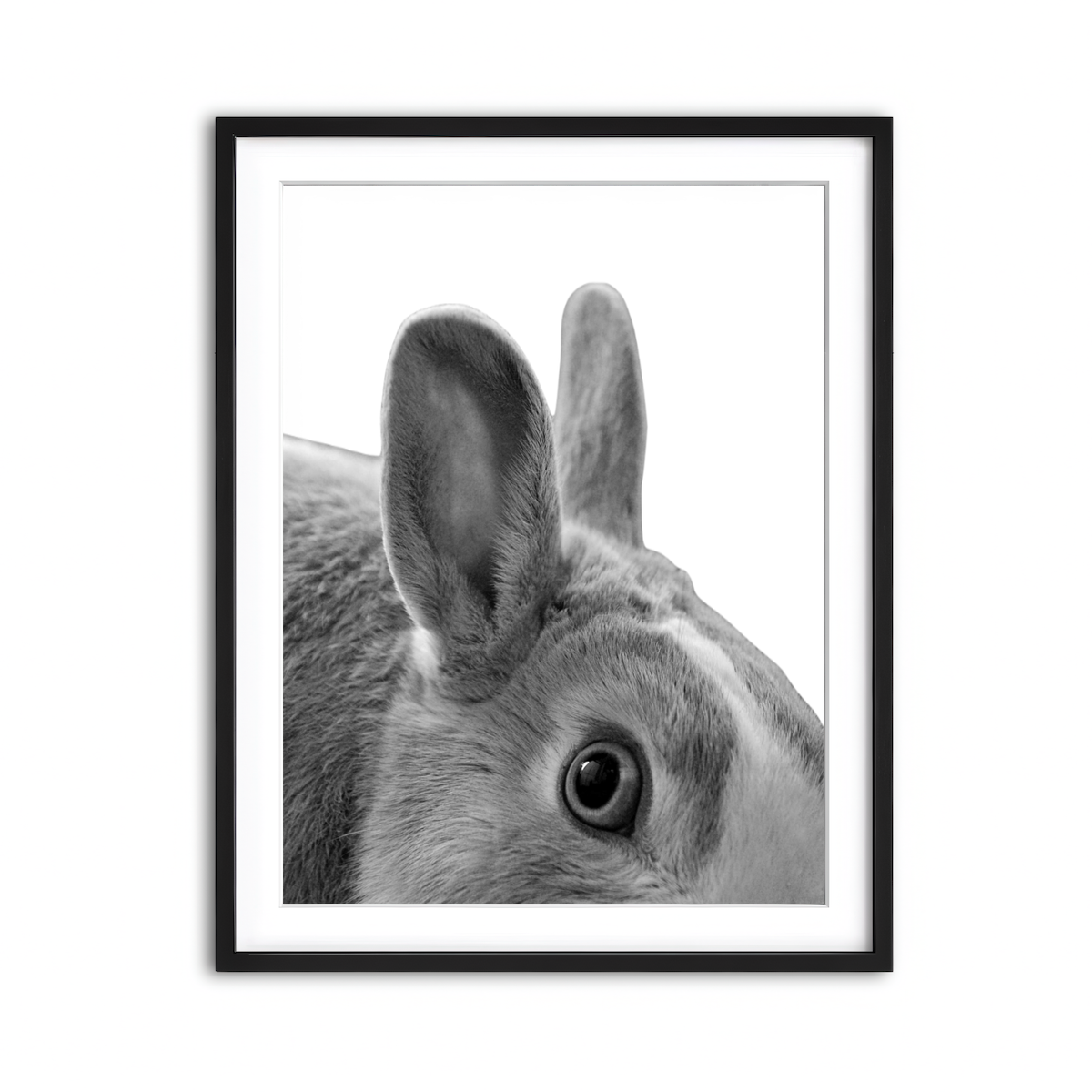 Framed Print 3x4 Black