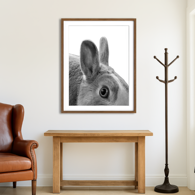 AUTO-MOCKUP ROOM | Rabbit Wall Art