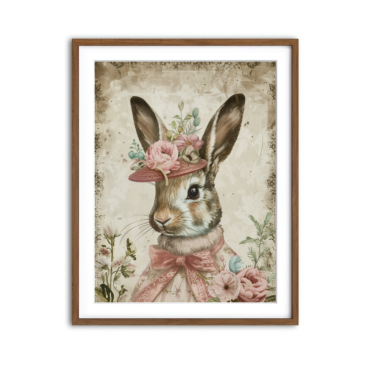 Framed Print 3x4 Walnut