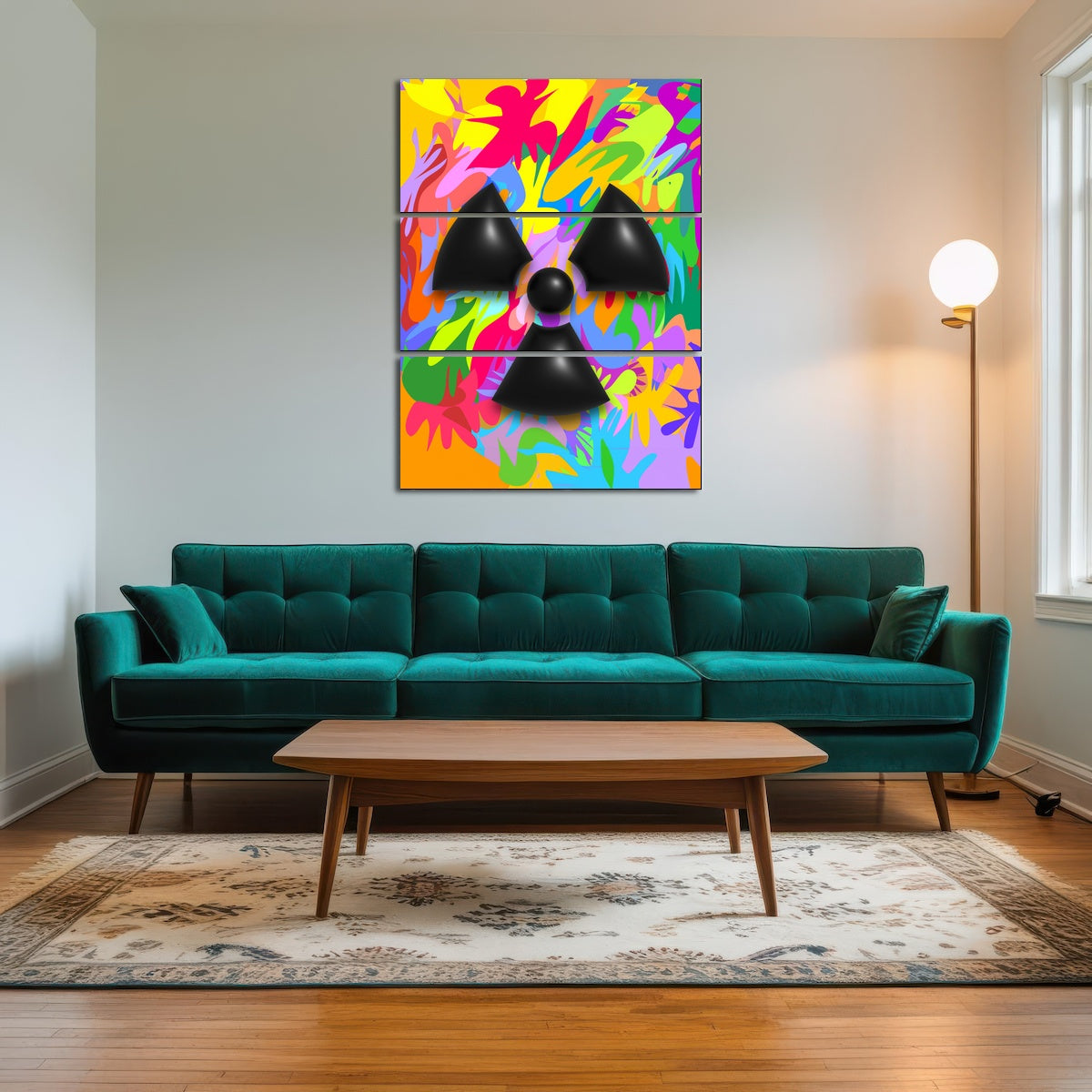 AUTO-MOCKUP ROOM | Radiation warning symbol