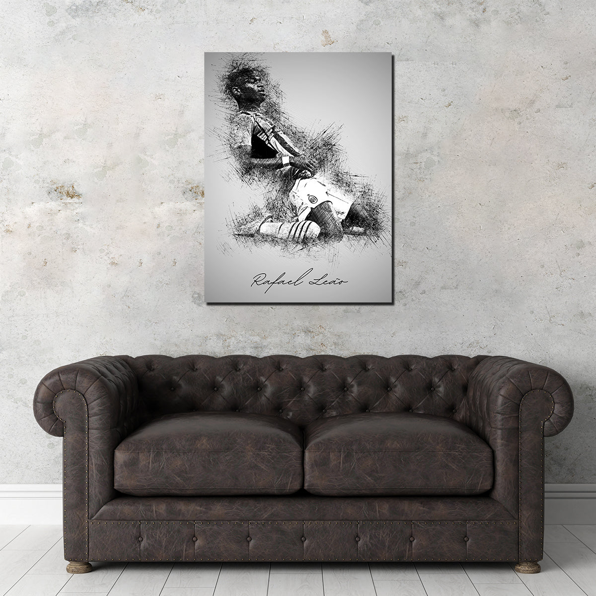 Rafael Leão Wall Art